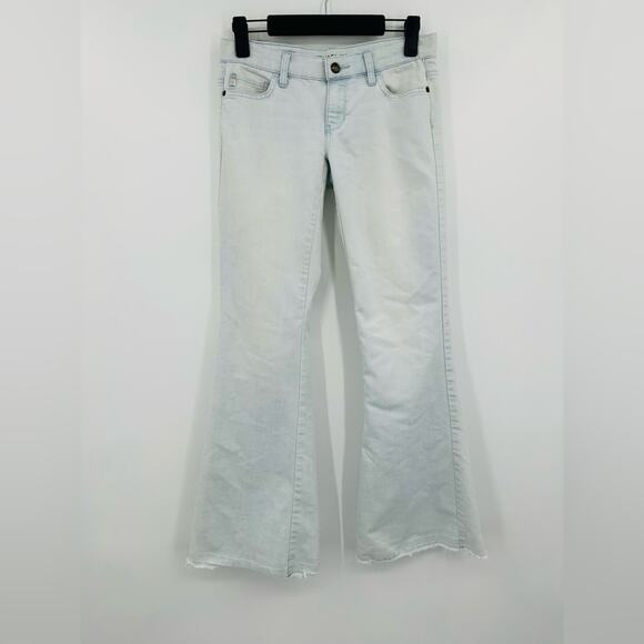 Michael Kors | Light Wash Low Waist Flare Jeans Size 0 - Picture 1 of 7